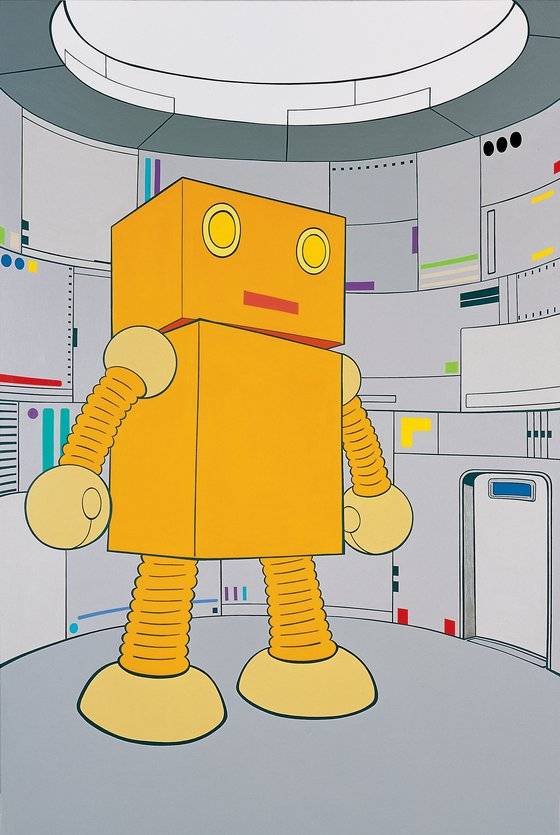 이동기 작가의 ‘박스 로봇’.