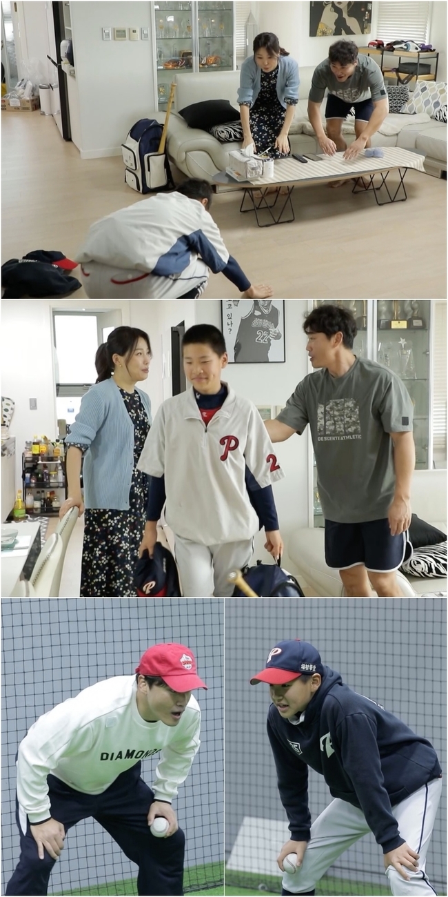 Hong Sung-heonn is moved by the appearance of his changed son.KBS 2TV Saving Men Season 2 (hereinafter referred to as Mr. 2), which will be broadcast on March 19.House Husband 2) reveals the stories of the Hong Sung-heonn and Kim Jung Im couple, who are surprised by the change of the 180°-changed iron.The Hong Sung-heonn couple, who welcomed the return of the fire after the training, were embarrassed when their son said, Mother and father.In addition, Hwachul woke Hong Sung-heonn early in the morning and volunteered to practice Nippon Professional Baseball, and asked his father to teach English to his major leagues. He showed a completely different attitude from the previous training and study.Hong Sung-heon, who was unfamiliar with his son, went to Nippon Professional Baseball practice together and confirmed the ability of Hwacheol, who was well-known in defense and batting, and said, I think I will go to the major league.