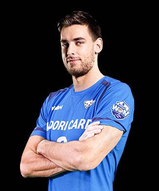 우리카드 새 외국인선수 레오 안드리치. 사진=우리카드 배구단