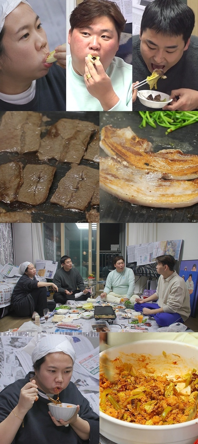 Point of Omniscient Interfere Hong Hyun-hee presents the complete version of the meat food.MBC Point of Omniscient Interfere (planned by Park Jung-gyu / directed by Noshi Yong, Yoon Hye-jin / hereinafter Point of Omniscient Interfere) will be broadcast on March 26th.On this day, Hong Hyun-hee prepares a huge amount of meat for Hwang Jung-cheol Manager who is on his last commute.Hong Hyun-hee, who said, I did not know what meat to like, so I prepared it. It is surprising with the scale reminiscent of the butchers such as Hanwoo, LA ribs and pork belly in various parts.So, Chunjammae Chun-fat, Zam-fat (Hong Hyun-hee), Ma-fat (Manager) and Ja-tun enjoy the mukbang of tranquil meat.The sound of meat baking and their believing and eating have led to the cheers of MCs.In addition, on this day, the legend-class food recipe of the foodist will be released, which will amplify expectations for the broadcast.From the Shabushabu, which makes it simple in the past, to the delicacies Minari grilled and Minari ssam, they all poured out exclamation saying, How does this taste? Its a big hit!