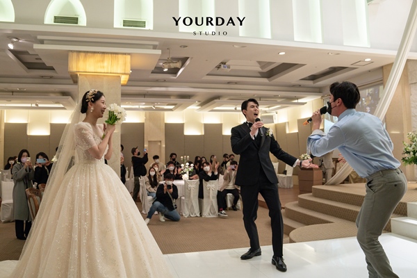 ▲ 김호창 결혼 본식사진. 제공|해피메리드컴퍼니