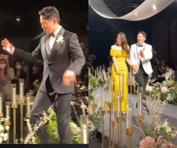 Broadcaster Boom became out of stock by posting a Wedding ceremony, and public attention is pouring on him.Actors Hyun Bin, Son Ye-jin, as well as a colorful Wedding ceremony, attracting attention.Boom posted a seven-year-old non-entertainer and a Wedding ceremony at Seoul on the 9th. Boom showed a unique Wedding ceremony.Showing a thrilling Wedding ceremony.Booms Wedding ceremony was special from the grooms position.We can often see the grooms unique position in Wedding ceremony. Boom has been dancing when he enters as he has shown his usual excitement.Boom appeared excitedly as he stepped on the steps and did not control his excited mind with his beloved wife, such as turning a turn.The same was true of the celebrations, when Jang Min-Ho came up to sing with him, and Boom was singing and dancing with his shoulders and clapping and singing.Especially, the happiness of marriage was felt as it was, such as calling Lee Chan One and Jinto Baegi behind the bride.In addition to this, Booms entertainer-class visual wife is also a hot topic.Boom and his wife, who is seven years old, are attracting attention not only as boasting a tall and slender body but also as a celebrity.Boom and his wife had long been acquaintances and developed into lovers, forming a couples kite. Boom said, I always had a dream of a happy family in my heart.I will show you a happy couple who can share their love with the love that is overflowing as it is a marriage at a late age.I will be a good husband who cares for and hugs my family and wife. Also at Booms Wedding ceremony were a spectacular guest, with actors Lee Dong-wook and Lee Kyung-gyu reportedly taking on society and officiating, respectively.Here, god Park Joon-hyung, Super Junior Lee Teuk, Eun Hyuk, Shiny Ki, comedian Yang Se-hyung, singer Jang Min-Ho, Shinji, Yang Ji Eun and Hong Ji Yoon attended.Here, Lim Young-woong, Lee Chan One, Na Tae-joo and K-Will, who made a relationship with Mr. Trot 2, celebrated Booms happy marriage and sang a celebration.Meanwhile, Boom made his debut in 1997 as a mixed group key, working as a New Clear and Reka, and later turned to VJ.He is active in TVN Amazing Saturday, TV Chosun Forsythia, Fourday is good at night, Song is called by the state, Mnet TMI SHOW, SBS PowerFM BoomPower.SNS