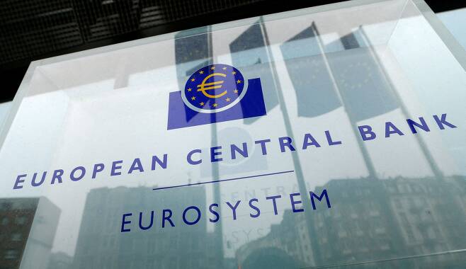 독일 푸랑크푸르트에 있는 유럽중앙은행 전경/로이터·뉴스1