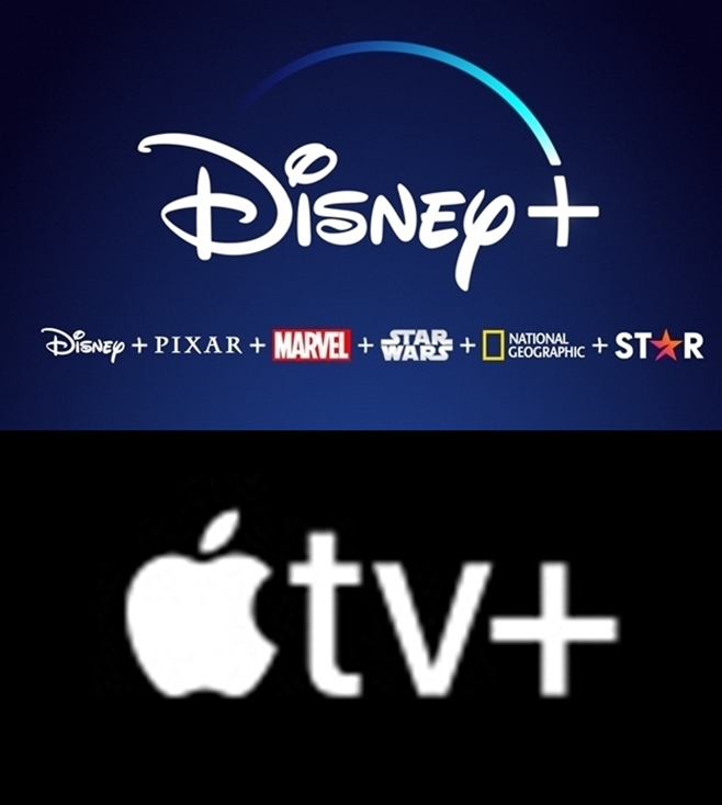 디즈니+ 애플 TV+