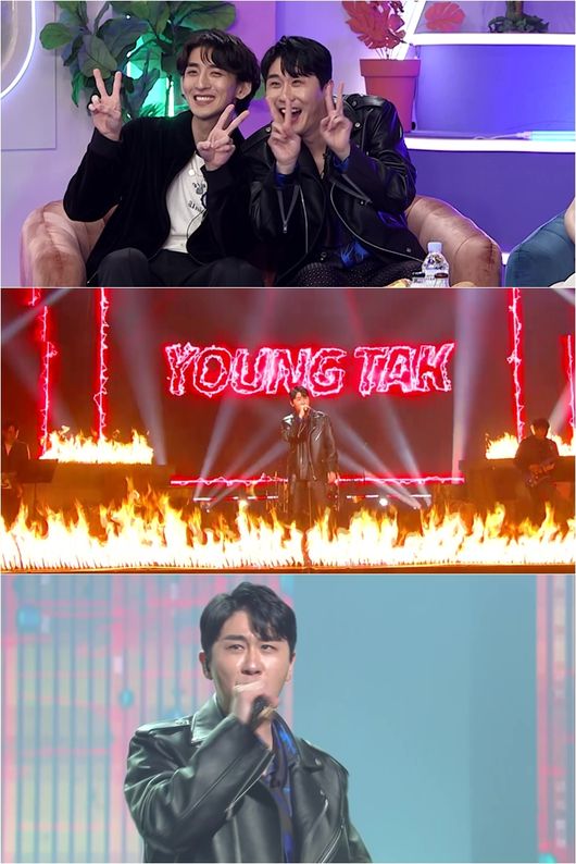 Moonlighting support forces will be launched for Young Tak, who has transformed from The Great Song of Incorruptibility to a new rocker.KBS2TVs The Great Song of Incorruptibility, which will be broadcast on the 23rd, will be featured in the record of Korean pop songs.Sohyang & Min Woo Hyuk, Hong Kyung Min, Lee Jung, Star, Seven & Park Sihwan, Young Tak, Jannabi Choi Jung Hoon, Chae Bo Hoon, Mur, and Cherry Blett appear to reinterpret the famous song that set the record in popular song history.Among them, Young Tak selects Shin Jung-hyun and the beauties of the leaflets and turns them into rockers, foreshadowing an intense charisma.In particular, Young Tak said, I asked for support by phone at the recording studio (seeing line-up). He rushed to the stage for a month in a telephone call and wondered about the identity of the secret weapon on stage.Young Tak kept the identity of the Moonlighting support group secret to his best friend Lee Chan-won, causing the curiosity to soar.Young Tak, who was in the middle of a fire and was hot on the scene at once, summoned the Moonlighting support and turned the stage over.Attention is focused on the The Great Song of Incorptibility, which will be broadcast today, who will be the secret weapon that Young Tak requested Moonlighting support.In addition, Young Tak released the birth story of the new song Im Going to Eat Abalone and made the scene into a laughing sea.Young Tak, who said, Lets go to see the stars, showed off his ear-filled method, which caused the admiration of Choi Jung-hoon, who watched it from the side.In the admiration of Choi Jung-hoon, Young Tak said, Do you like abalone? And created a pink mood to build friendship with Choi Jung-hoon.The new look of Young Tak, which has turned into a rocker, and the extraordinary Fun sense can be found in the special feature of the Korean pop song history of Incorporability which is broadcasted today.KBS Provision