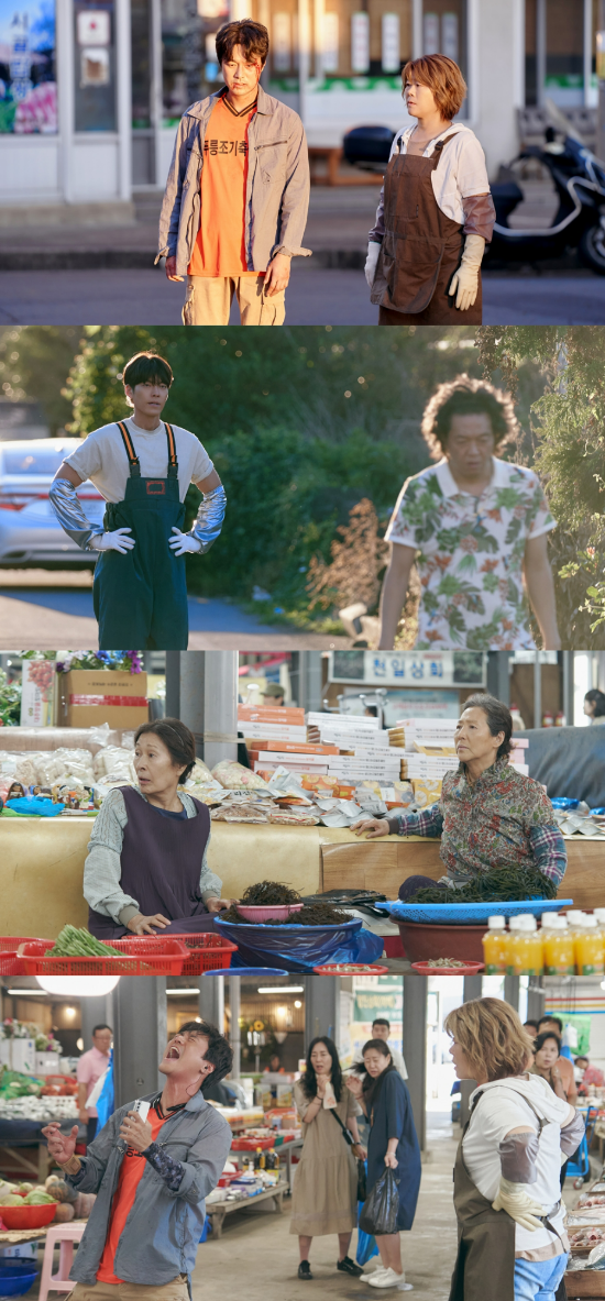 The battle between Our Blues Park Ji-hwan and Choi Young-jun takes place.In the 7th and 8th TVN Saturday drama Our Blues (playwright Noh Hee-kyung, Kim Sung-min, Hyun-lin,/director Kim Gyu-tae, Kim Yang-hee, Lee Jung-mook), which airs on April 30th and May 1st, the fathers of Jeju Island oil field who have accumulated the story base of the song have been Cho Ji Jung-in, Choi Young-hwan, The narrative of the jun) is solved.Choi Jung-in, a rice shop for Sundaeguk, and the ice shop protection ceremony focused attention on the relationship between the Iron and Stream supporters. The children who raised love between them, Jung Hyun (Bae Hyun-sung), and Bang Yeong-ju (Roh Yoon-seo), amplified their interest in how the news of pregnancy will affect their fathers.In the meantime, the 7th and 8th still cuts were included in the oil field that became Yuuka Nanri barrel due to the struggle of the two.Jung Eun-hee (Lee Jung-eun) and Park Jung-joon (Kim Woo-bin) who are in an unusual situation are looking at the two with worried eyes.The big adults of the oil field, Kang Ok-dong (Kim Hye-ja) and Hyun Chun-hee (Go Doo-shim), are surprised and have a worried face.Choi Jung-in, who had been fighting a small nervous battle, is a protectionist. In front of adults, they stopped fighting with courtesy, but this time they are fighting over the oil field.Especially in the middle of the market, the evil-proof style is different from the usual one, and the atmosphere of the oil field that seems to happen soon makes you wonder about the scene.