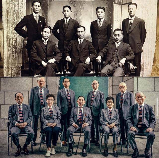 국가보훈처와 함께 만든 ‘한국전쟁 참전용사’ 메이크오버 콘텐츠. 보훈처 쪽에서는 젊어 보이는 ‘캐주얼 룩’을 원했지만, 정현씨는 ‘각 잡힌 수트’ 콘셉트를 밀어붙였다. 아이디어는 일제강점기 독립운동가들의 흑백 사진에서 착안했다. "안창호, 윤봉길, 안중근 선생을 생각하면 멋진 양복을 차려입고 비장한 표정을 지은 모습이 생각나잖아요? 반면 한국 전쟁 참전용사들의 이미지는 달라요. 탑골공원에 주머니 많이 달린 조끼, 새마을운동 모자 같은 게 생각나죠. 이들에게서 ‘영웅’의 이미지를 복원하고 싶었어요." 그래서 꼭 수트여야만 했다. 권정현씨 제공