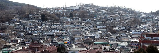 서울 중계동 104번지 백사마을은 서울의 마지막 달동네다.  ［중앙포토］