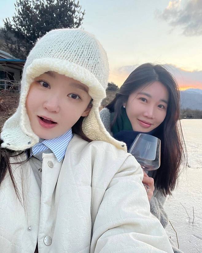 ▲다비치 강민경(왼쪽), 이해리. 출처| 다비치 이해리 인스타그램