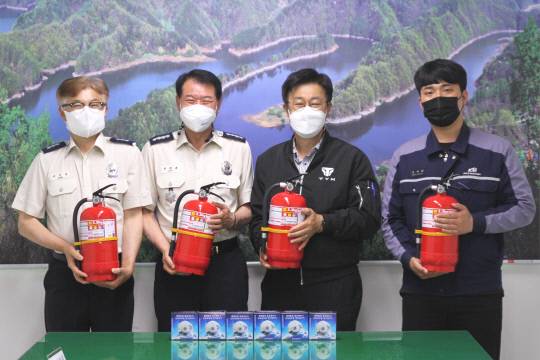 사진=옥천소방서 제공