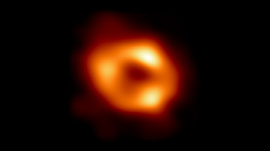 궁수자리 A 블랙홀 이미지. 사진=한국천문연구원 제공