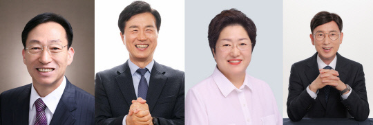 (왼쪽부터) 설동호·성광진·정상신 ·김동석