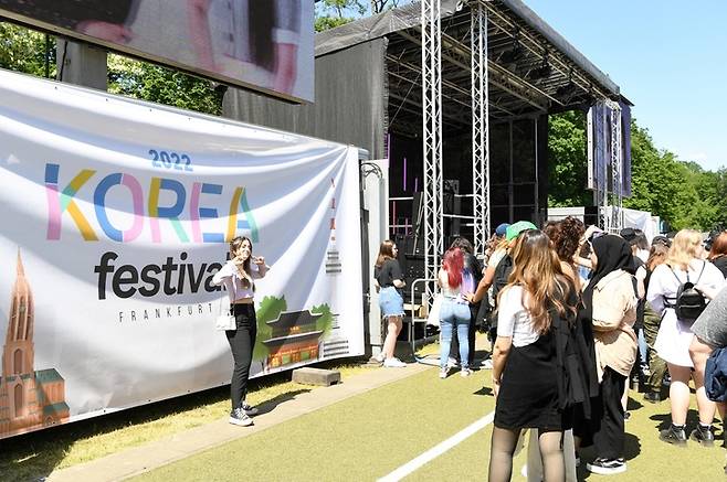 14~15일 독일 프랑크푸르트에서 한류행사 '코리아 페스티벌'이 열렸다.  2022.05.15. (사진=한국관광공사 제공) photo@newsis.com *재판매 및 DB 금지