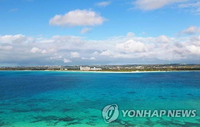 일본 오키나와 바다 [사진/성연재 기자]