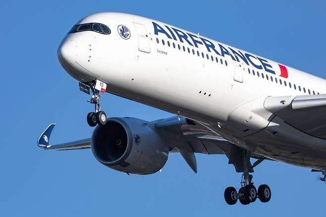 에어프랑스 에어버스 A350 항공기/ 사진= 에어프랑스 제공