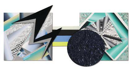 illuminating existence- 2206 130x220㎝ 캔버스 위에 아크릴 혼합재료 2022