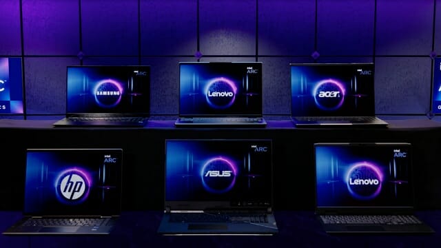 인텔은 아크3 탑재 노트북이 이 달부터 더 많이 출시될 것이라고 밝혔다. (사진=인텔)