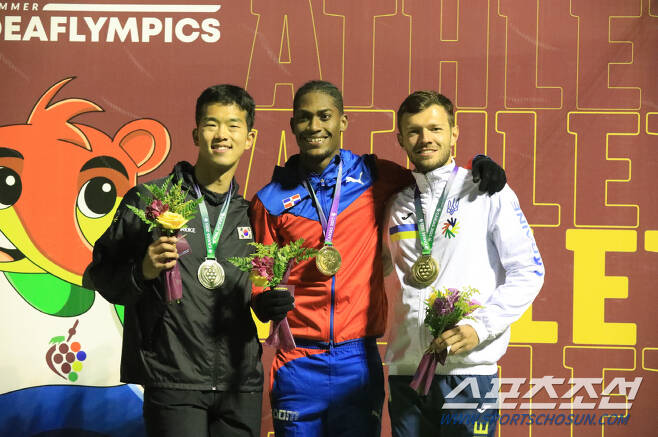 육상 공혁준 은메달사진제공=한국농아인스포츠연맹