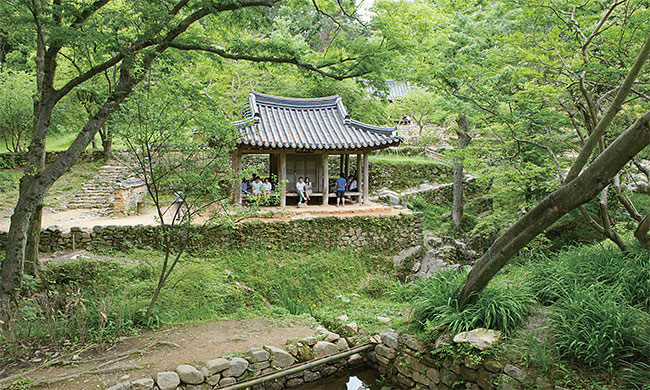 한국 정원의 아름다움을 보여주는 소쇄원. 사진 최갑수