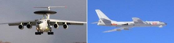 2020년 12월 중ㆍ러 군용기의 KADIZ 무단 진입 관련 자료 사진. 러시아 국방부 영문 홈페이지, 일본 방위성 통합막료감부 제공자료 캡처. 연합뉴스.