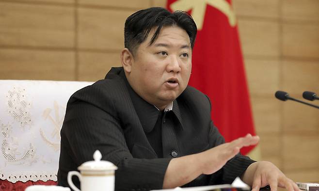 김정은 북한 국무위원장. AP뉴시스