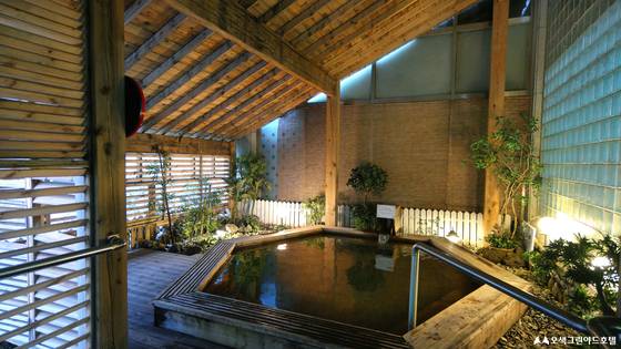 오색그린야드 호텔 노천탕