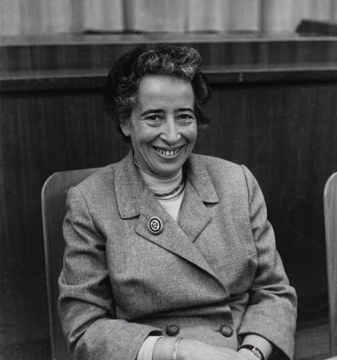 정치철학자 한나 아렌트는 <인간의 조건> 등의 저서로 후세 정치이론가들에게 강력한 영향력을 미쳤다. 뮌헨시립미술관 소장