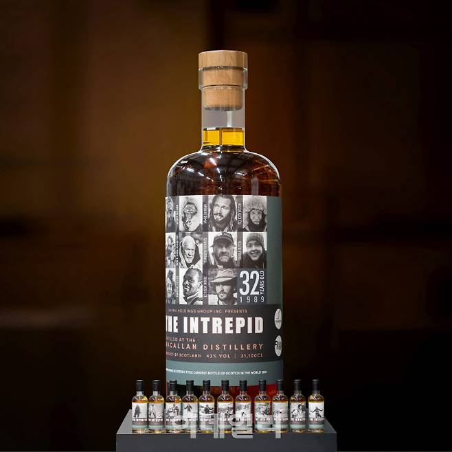 세계 최대 규모의 위스키병으로 알려진 ‘더 인트레피드(The Intrepid)’. (사진=‘라이온&턴불’ 홈페이지)