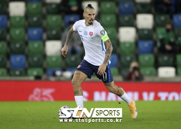 슬로바키아 공격형 미드필더 마렉 함식. 사진|뉴시스/AP