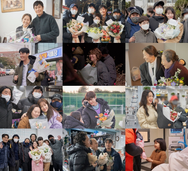 All 15 of the Our Blues characters can be seen at the final meeting.TVN Saturday Drama Our Blues (written by Noh Hee-kyung, directed by Kim Gyu-tae, Kim Yang-hee and Lee Jung-mook) is an omnibus drama about various characters various life stories in the background of warm and lively Jeju Island and cold and rough sea.Lee Byung-hun, Shin Min-a, Cha Seung-won, Lee Jung-eun, Han Ji-min, Kim Woo-bin, Hye-ja Kim, Go Doo-shim, Uhm Jung-hwa, Park Ji-hwan, C Choi Young-jun, Bae Hyun-sung, Noh Yoon-seo, Jung Eun-hye, and Ki Soyou were all laughing and crying at the house theater.In the final Our Blues, which is broadcasted at 9:10 pm on December 12, all 15 protagonists appear to convey the last meaning and the message of Drama more deeply.The appearance of Min Sun-a, Choi Han-soo, Uhm Jung-hwa, Lee Young-hee and Soyou, who had left Jeju Island, as well as those living in the Pureung village of Jeju Island, are expected to bring a welcome feeling.In addition, the production team also said the end greetings of 15 actors ahead of the final meeting.Lee Byung-hun was a dynamic station in the trucks, and he played an act that captures the joys and sorrows of life over two episodes.He said, It was fun to take care of the broadcast because I felt like taking care of Savoies good works objectively rather than the drama that I appeared in except for the scene where the life of many protagonists is melted.Thanks to the viewers who loved Our Blues with the same heart as me, I think it will be remembered as an unforgettable work. I hope you will always be happy with your moments. Shin Min-a, who deeply depicted the complex emotional lines such as lack, sadness, and growth of Min Sun-a, said, I was very sick when I was Acting Sun-a.I wanted to understand the pain and fantasy that I could feel at the point of the depressed person, and I wanted to add strength to the will of the Sunah to overcome it.I wanted to catch his heart that was not going to happen, and it was time to feel the heart of the person who loved Suna constantly.I also want to support Suna completely. Cha Seung-won, the main character who successfully led the first episode, echoed the geese father Choi Han-soos painting.I have been Acting intense and strong characters recently, and Hansu has been worried about how to approach it because he is an ordinary person without a specific setting or extreme situation.Now that I have finished my work, I feel more fulfilled and satisfied, and I think it will be a work that will remain in memory for a long time.Lee Jung-eun of the fish shop president Jung Eun-hee finished the character Jung Eun-hee, which is an indispensable character in the village of Furung, as the main character of two episodes.I also gained strength in the positive attitude toward the life of Eun-hee, who has lived as an eldest daughter, and she also came to think about living with her neighbors.Thank you for being with all of your colleagues on our team Our Blues, which made this Drama possible. King of the silver fish. Order! He said in a uniquely delicious Jeju Island dialect.Han Ji-min, who showed the secret, wound, and pain of the baby girl Lee Young-ok, said, I was happy to live in Purung Village.It was warm thanks to both Young-ok and Young-hee.Now, I hope that Young-ok will laugh and love as much as he can in the fence of his family, and live without enjoying solitude anymore. Kim Woo-bin, the captain of the genuine ship, Park Jun, returned to Drama in six years and caught the attention of viewers with mature and deepening acting ability.I was able to look back on myself now with my amazing work, and my heart was warm throughout the shoot, and my story seems to remain deep in my heart for a long time.Jeong Jun, remember that we all deserve to be loved enough just by being. I love you. Be happy.The central axis of Our Blues, the big adults of Pureung Village, Hye-ja Kim of Gangok-dong station, and Go Doo-shim of Hyun Chun-hee played their lives themselves and rang viewers.Hye-ja Kim said: Thanks to everyones help, we finished well, especially if Lee Byung-hun didnt help, we couldnt have done it alone.I am so grateful, I will not forget, Go Doo-shim said, Our Blues. It was our story. Thank you for loving me so much.Uhm Jung-hwa, of the eternal Queen Gomiran station in the village of Furung, drew a dramatic picture of the conflicts, quarrels and reconciliations of 30-year-old friends.He said, I was really happy to be able to act Miran because I was able to do the work of Noh Hee-kyung, which was the hope of Acting life.I hope that Mirana and Eunhee will be friends like lanterns to each other who will keep their loyalty to the end and live together for the rest of their lives. Park Ji-hwan of Jung In-kwon station and Choi Young-jun of Bangho-sik station are the main characters who made the anbang theater into a tearful sea with hot paternal act.Park Ji-hwan said, I learned a lot through Our Blues: I thought it was worth a real value when I looked at life more positively.Even if I didnt introduce you to people, please understand me. Thank you. And stop being angry. Choi Young-jun said, When I looked back, I was happy every moment. I was happy when I looked back at the moments when I was embarrassed by the camera because I could not get my way.Hosik was loved by many. Our Blues would have been my life drama even if I was a viewer.Happy all alive. I will write this word and write it and be happy. I hope you are all happy. Jeju Island version Romeo, Juliet Jung Hyun and the new actor Bae Hyun Sung and Noh Yoon Seo who took a solid picture of the snowboard as a station were also loved by solid acting power and couple chemistry.Bae Hyun Sung said, Our Blues is a precious work that has greatly developed the idea of ​​being a good actor.It was a great study just to see the various activities of many seniors, and all the moments were an honor.  Hyun-ah, I thought that you had a lot to learn and learn from your deep-thinking and deep-seated appearance.I hope you live happily. Thank you for coming to me. Noh Yoon-seo said, All the moments in the lord were happy.Thank you to all the staff who helped me to shoot comfortably for the first time in the director, writer, and drama scene that encouraged me to immerse myself well in the lord.I was so honored to be able to be with my two fathers and my good seniors who gave me too much praise for my lack, and I learned a lot. Han Ji-min, Kim Woo-bin and Jung Eun-hye, who completed the episode of Young Ok and Jin Jung, and Young Hee, were known as caricature painters with real Down syndrome and received a lot of attention.In the movie, viewers shed tears in his touching paintings. Jung Eun-hye said, I am grateful for letting you appear as Young-oks sister in the name of Lee Young-hee.I am really grateful for your love. Soyou, a lovely granddaughter of Go Doo-shims play, caught the eye with an act of surprised adults.Gisoyou said, Jeju Island, which I first visited, seems to be reminded of as an adult.I do not cry with my mother, Father, and grandmother now, but I live happily. On the other hand, the final TVN Saturday Drama Our Blues will be broadcasted at 9:10 pm on the 12th, when all 15 protagonists will appear and deliver the last message of Drama.