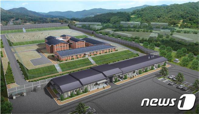 새 국군교도소 조감도. (국방부 제공) © 뉴스1