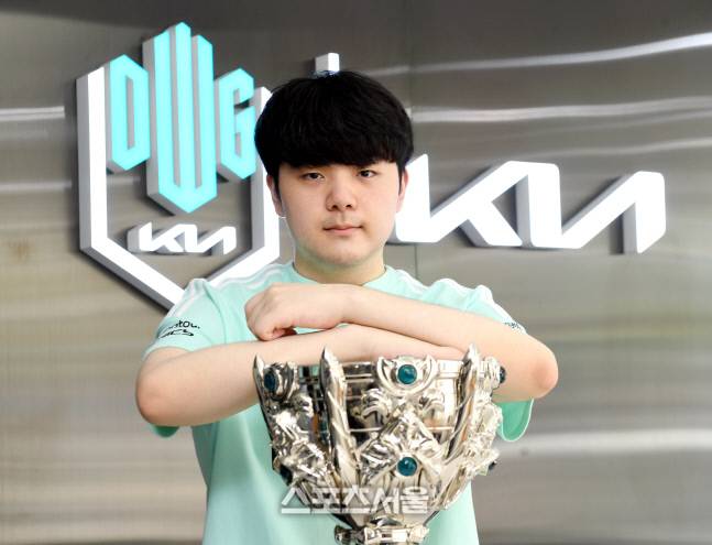 리그 오브 레전드 프로게이머 담원 기아 정글러 ‘캐니언’ 김건부. 박진업기자 upandup@sportsseoul.com