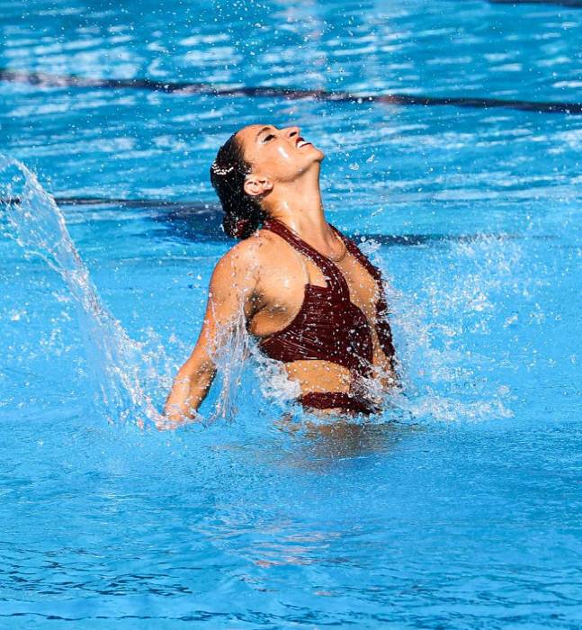 미국 수중발레 선수 아니타 알바레즈. 출처 | 미국수중발레협회