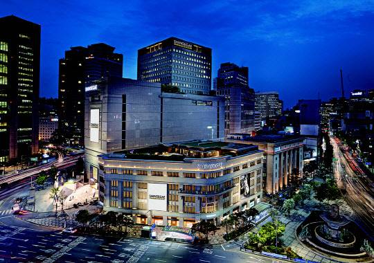 서울 중구 신세계면세점 명동점 전경. <신세계면세점 제공>