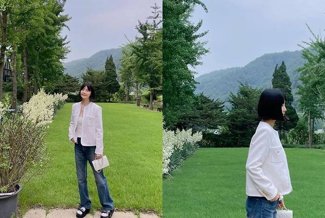 Actor Han Ji-hye has revealed his latest outings.Han Ji-hye posted several photos on his 25th day without any comment through his instagram.The photo shows Han Ji-hye posing in a place where he looks like a garden.Han Ji-hye, who poses in a white jacket, jeans and sandals, catches the eye with beautiful and bright visuals while the top hair fits well.On the other hand, Han Ji-hye revealed his 6-year-old prosecutor and his partner in 2010, and in June last year, he held his daughter in his arms after 11 years of marriage.