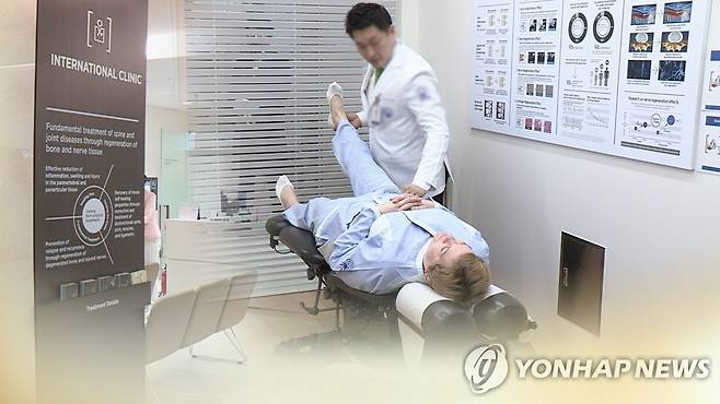 한국 방문 외국인 환자 진료 (CG) [연합뉴스TV 제공]