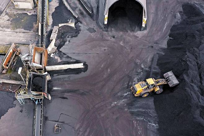 프랑스 동부 지역의 한 석탄 화력 발전소 모습./AFP 연합뉴스
