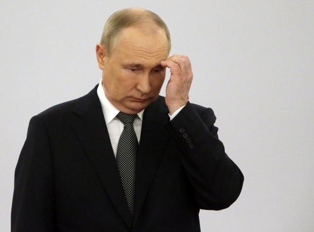 블라디미르 푸틴 러시아 대통령. 게티이미지코리아