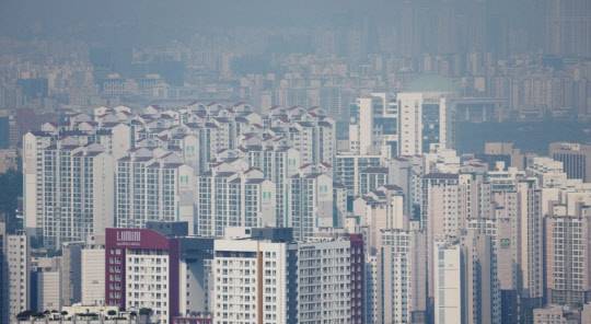 서울시내 아파트 단지들 전경 <연합뉴스>