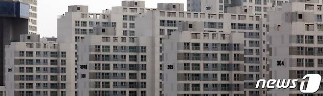 24일 세종시 생활권에 들어서 있는 아파트 단지. . 2021.6.24/뉴스1 © News1 장수영 기자