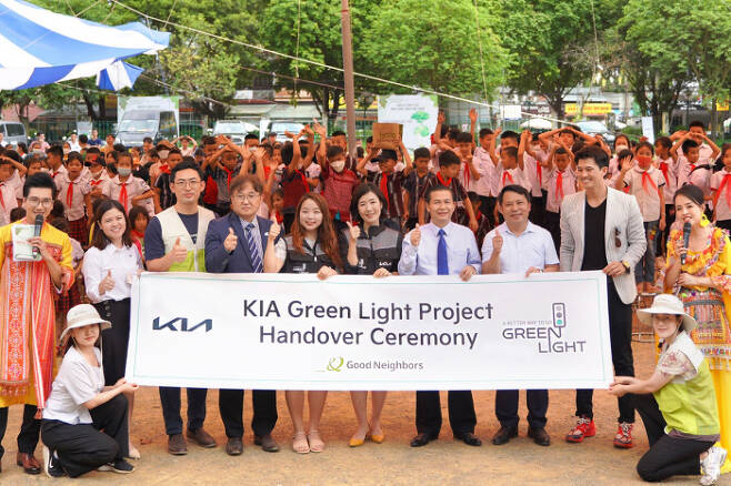 굿네이버스는 기아와 함께 2019년부터 베트남 마이쩌우 지역의 환경 개선을 위한 그린라이트 프로젝트를 진행하고 있다.