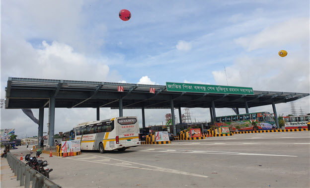 한국도로공사가 운영을 맡은 방글라데시 N8 고속도로.(사진=한국도로공사)