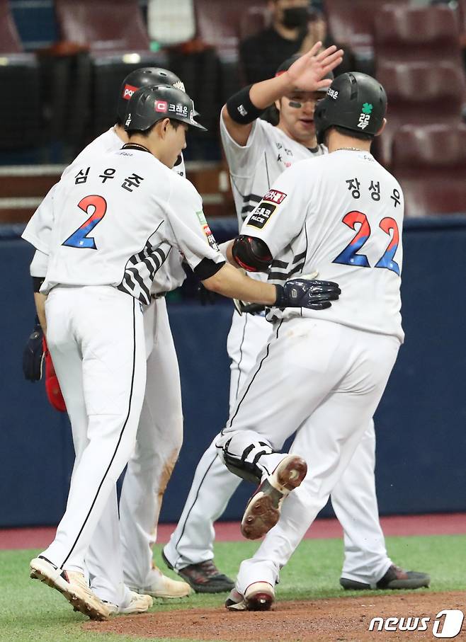 KT 위즈 선수단. 2022.6.9/뉴스1 © News1 이성철 기자