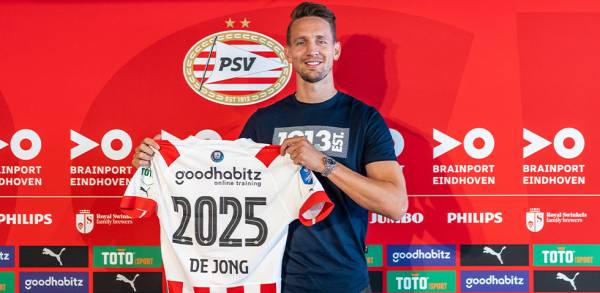 PSV 아인트호벤으로 합류한 루크 데 용. 사진|PSV 아인트호벤