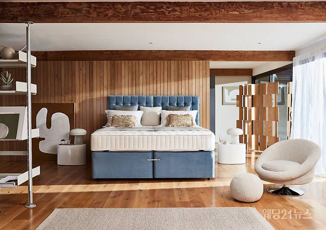 영국 왕실 납품 인증 럭셔리 매트리스 브랜드 슬리피지 제품들. 사진제공 : 슬리피지(Sleepeezee)