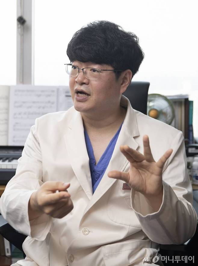 정동섭 삼성서울병원 심장외과 교수 인터뷰 /사진=이기범 기자 leekb@