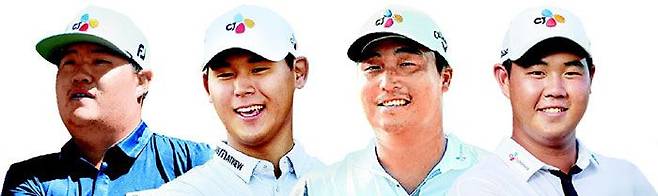 12일 개막하는 PGA 투어 플레이오프에 출전하는 임성재, 김시우, 이경훈, 김주형.