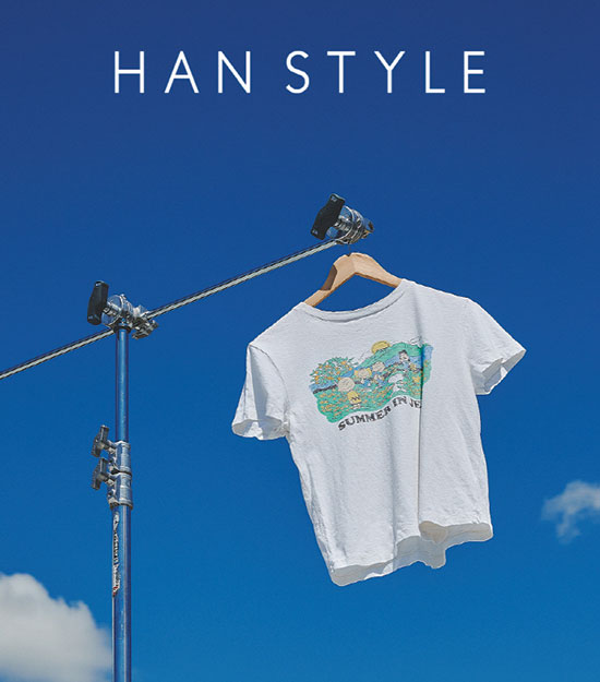 한스타일 × 리던, 익스클루시브 에디션 티셔츠.