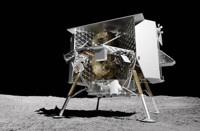 아스트로보틱스(Astrobotics)가 개발한 달 착륙선 ‘페레그린' 상상도. 아스트로보틱스 제공
