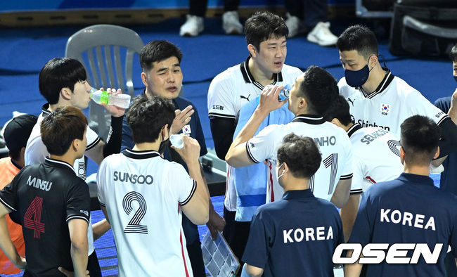 한국 남자배구대표팀 / OSEN DB